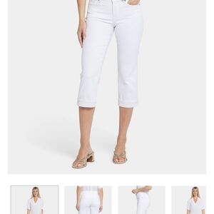 NYDJ Women's Crisp‎ White Ankle Jeans